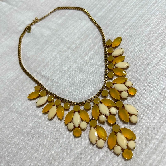 kate spade Jewelry - Kate Spade yellow statement necklace